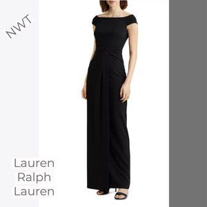 Lauren Ralph Lauren Off Shoulder Gown